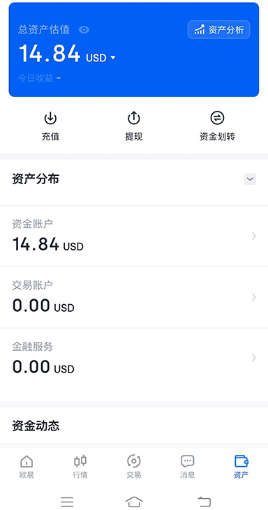 USDT 价格界面